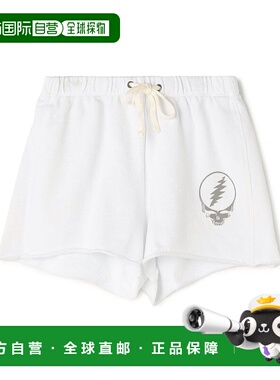 日本直邮JAMES PERSE GRATEFUL DEAD图形印花抽绳短裤 [JA6270EW0