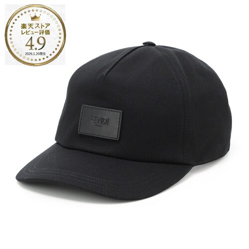 日本直邮Fendi FENDI 棒球帽 黑色 男士 fxq768 aybe f0qa1