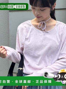 日本直邮CIAOPANIC TYPY 女装 蕾丝感复古加工背带蝴蝶结上衣 TYZ