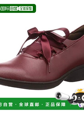 【日本直邮】Mizuno美津浓 步行鞋LS ELS SO女士 酒红 24.5cm 3E