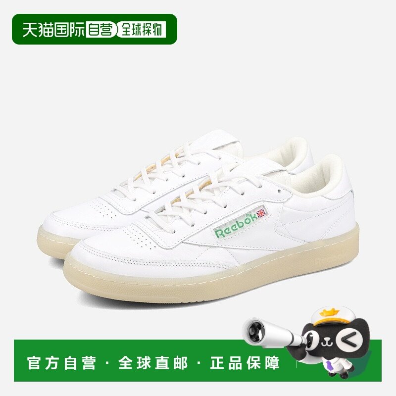 日本直邮Reebok CLUB C 85 VINTAGE 男女士低帮运动鞋 白色 (1002