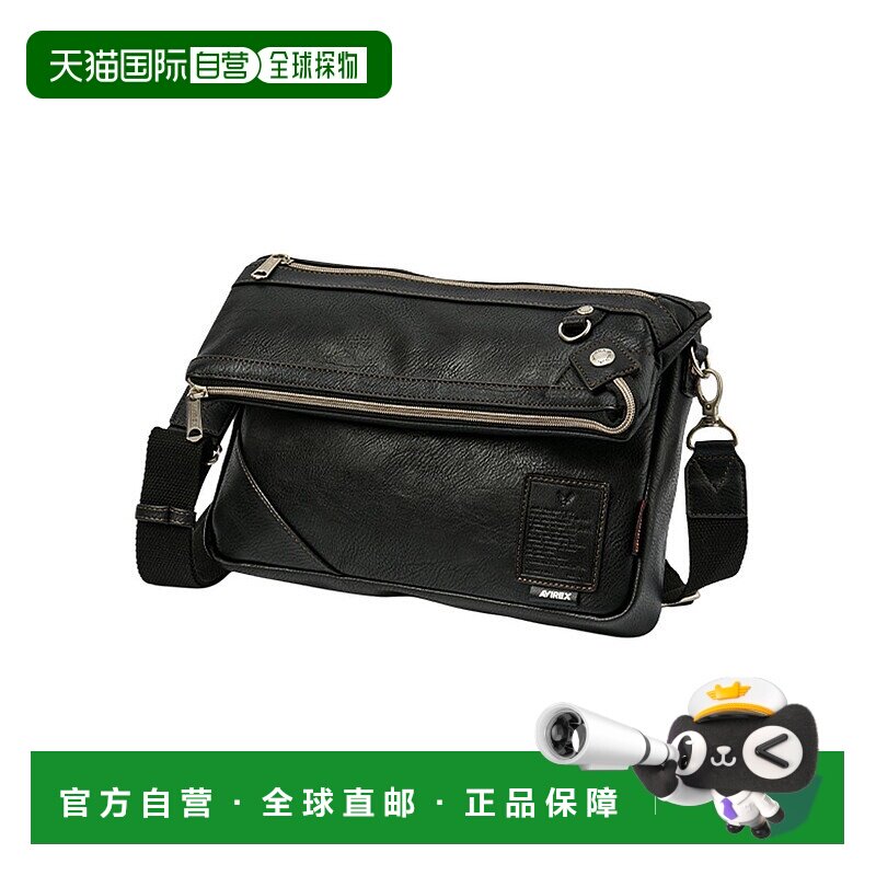 日本直邮AVIREX 斜挎 A4 2WAY 拉链男士肩背托特包 [AV1129AU0206