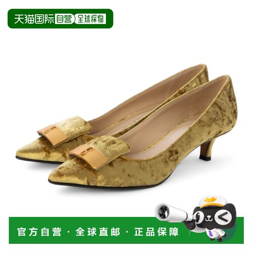 日本直邮FABIO RUSCONI F1014F Fabio Rusconi 尖头装饰浅口鞋(金