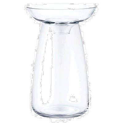 【日本直邮】利快KINTO 水培玻璃花瓶 底座120mm 透明色 20843