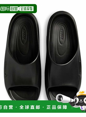 日本直邮Nike 男士 ReactX Rejuvenate 恢复拖鞋 黑色 [HV4479-00