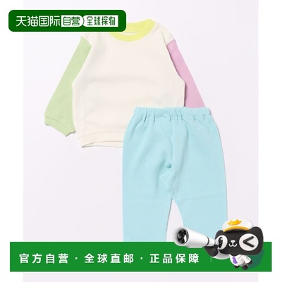 1h可退 日本直邮BREEZE 儿童全棉华夫格套头家居服 J158016