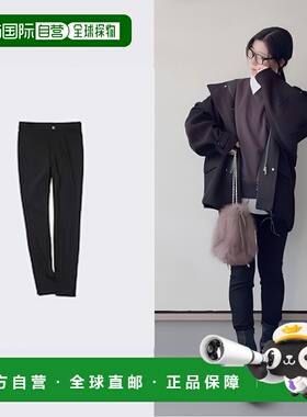 日潮跑腿UNIQLO优衣库 弹力紧身裤 482997休闲裤