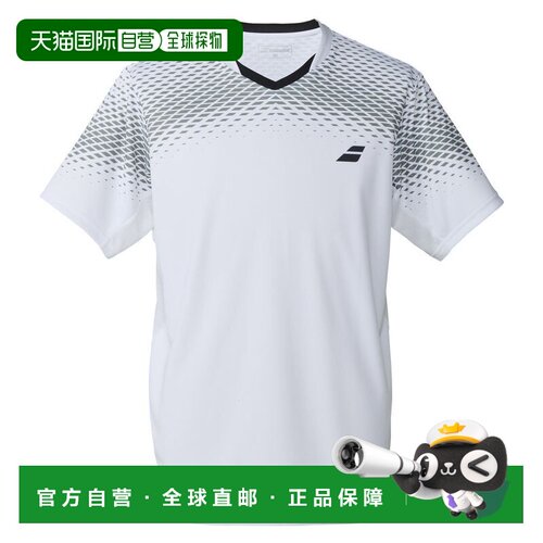 日本直邮Babolat 网球服男女通用短袖上衣（比赛服）x 短裤（比赛