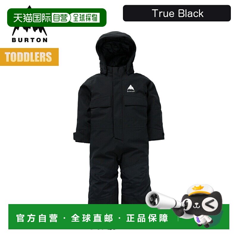 日本直邮Burton 儿童滑雪服连体衣 25-26 Burton 幼儿连体衣 W26J图片