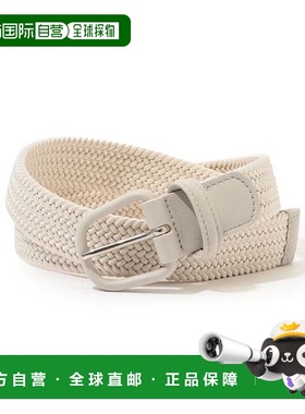 1h可退 日本直邮TOMORROWLAND ANDERSON'S 橡胶网带皮带腰带