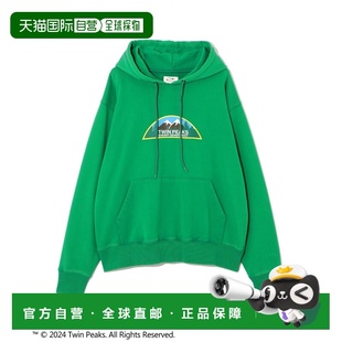 Peaks印花连帽卫衣 1h可退 Twin 男女同款 7924 日本直邮MANASTASH