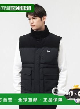 日本直邮NEW ERA DOWN VEST COMBI 黑色羽绒马甲 [98177481] 黑色