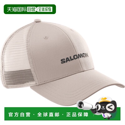 日本直邮SALOMON LOGO TRUCKER CAP 通用款弯檐帽 [logo-trucker-