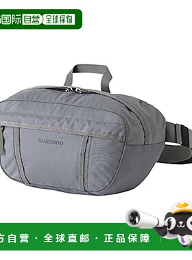 【日本直邮】Shimano禧玛诺 腰包22 Extra BW001V 灰色 M户外