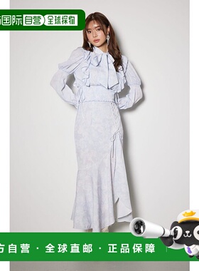 日本直邮Rienda 蕾丝拼接半身短裙白色 [RI3465EW033044] 短裙