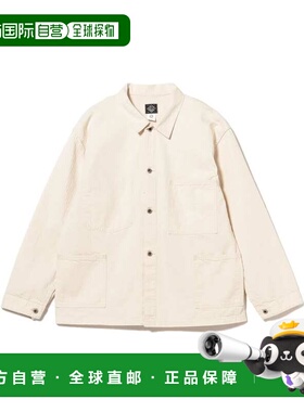 1h可退 日本直邮POST OVERALLS男装美式复古工装夹克全棉斜纹布 3
