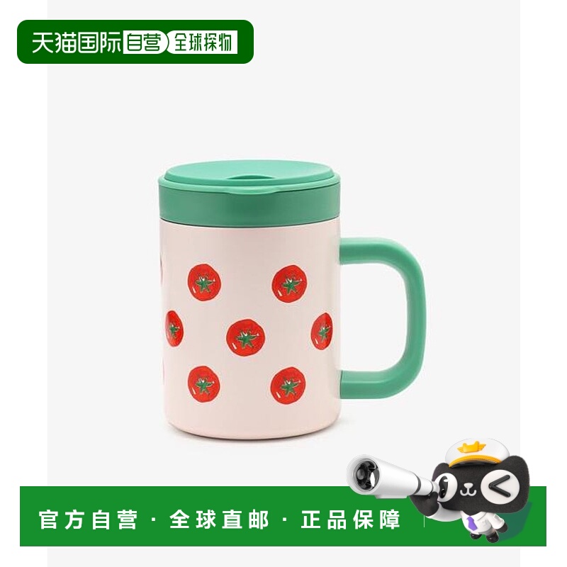 1h可退 日本直邮Afternoon Tea 番茄不锈钢保温杯微波炉马克杯