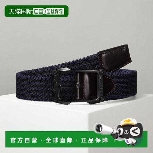 【日本直邮】OAKLEY欧克利 男士两面腰带14.0 深蓝色FOS900228