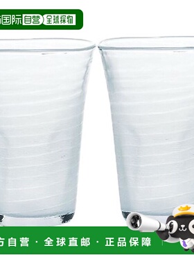 【日本直邮】东洋佐佐木 啤酒杯 350ml 日本制 透明P-52013-302