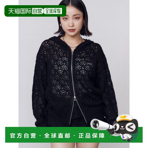 日本直邮EMODA 女装 镂空钩针针织开衫 0426426304