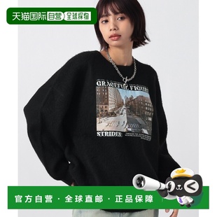 型针织开衫 1h可退 宽松版 女装 634941 日本直邮PAGEBOY