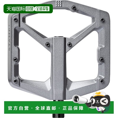【日本直邮】CRANKBROTHERS MTB用 平踏板 Stamp3 L 镁合金灰