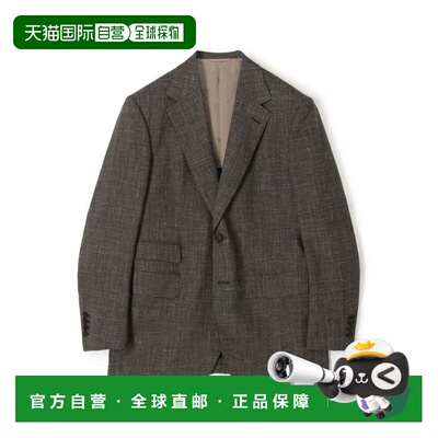 日本直邮TOMORROWLAND 羊毛丝麻混纺 单排两粒扣 ROGNA 西装外套