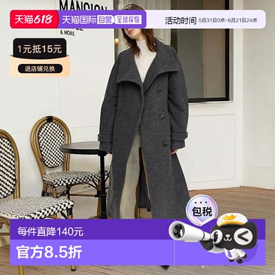 日本直邮SLY WIDE STAND NECK LONG 外套 [SL3994EW029370]