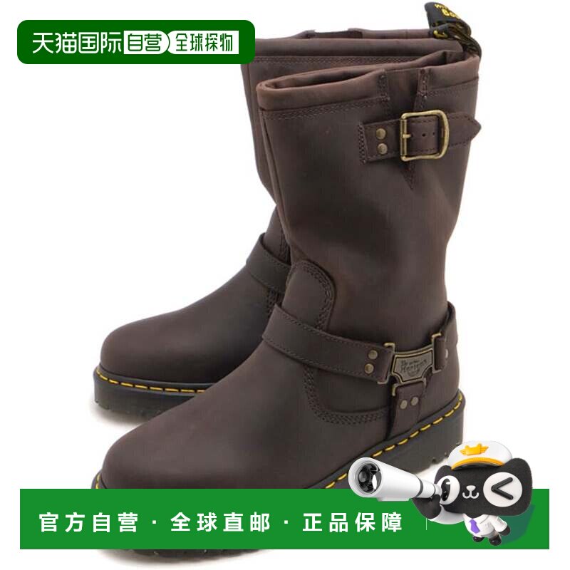 日本直邮马汀博士 Dr.Martens ANISTONE HI 深棕色靴 31901201 深