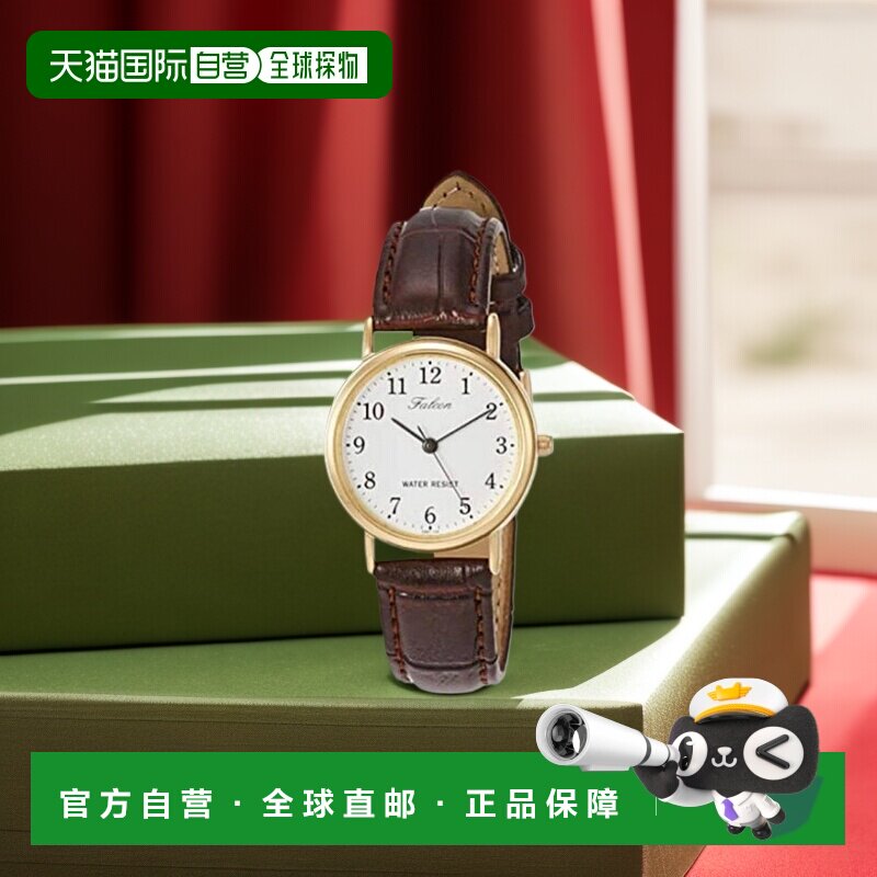 【日本直邮】CITIZEN Q＆Q手表防水皮带Q997-104女士白西铁城女式