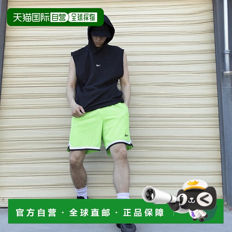 日本直邮Reebok 119528 篮球无袖连帽衫 / BASKETBALL SLVLS HOOD