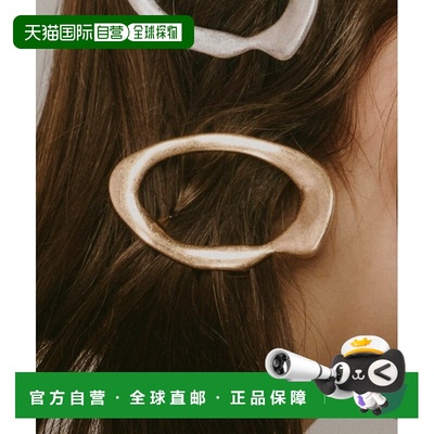 1h可退 日本直邮3.401 DEPARTMENT 女士立体金属质感发夹 NR00000