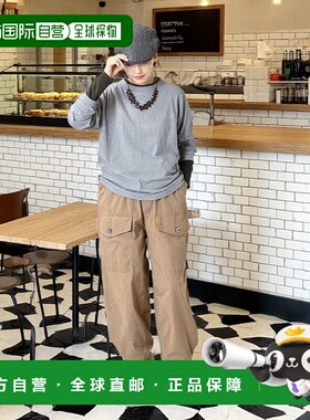 1h可退 日本直邮45R 天竺面料908款长袖海洋图案T恤（上衣）男装