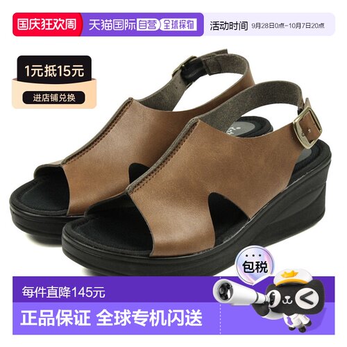 日本直邮女士凉鞋 坡跟鞋底凉鞋 绑带 鞋床 93400 ARCH CONTACT