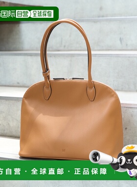 1h可退 日本直邮&MyuQ 女士 大容量托特包 双拉链设计 简约通勤手