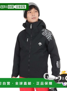 日本直邮DESCENTE S.I.O JACKET男士滑雪夹克 [DWMWJK76X] 黑色