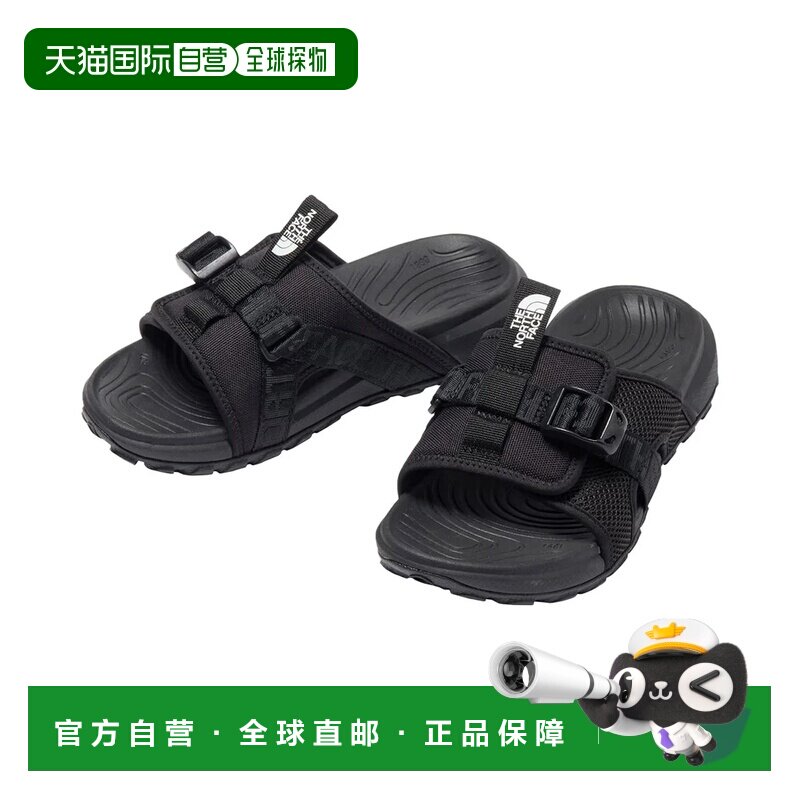 日本直邮THE NORTH FACE 探险者露营拖鞋 TNF黑 TNF黑凉鞋