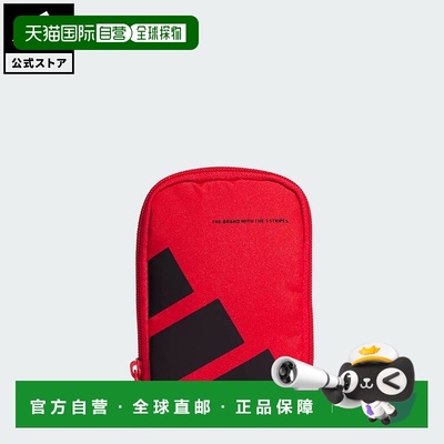 日本直邮 adidas 高尔夫球徽标多功能便携包 男士配件包 [JE7203]