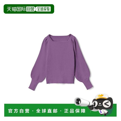 日本直邮日潮 GRL 羊毛袖方领针织上衣 k8645w