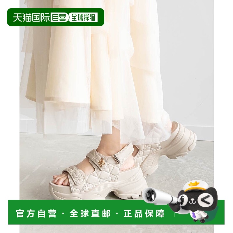 日本直邮RANDA Monogram Parts Quilting凉鞋