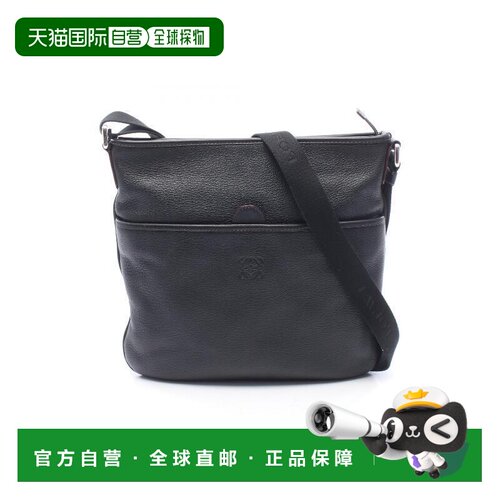 日本直邮中古Loewe罗意威男包A级95新Shoulder bag肩包牛皮斜挎包
