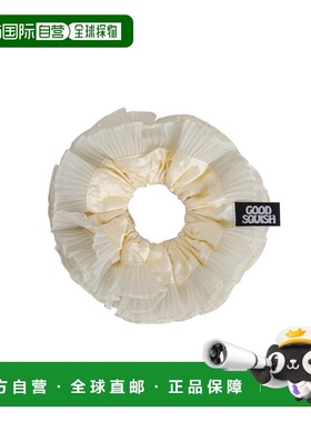日本直邮GOOD SQUISH 女士 真丝 多层褶皱缎面发圈 BC00100120