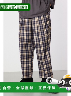 日本直邮RODEO CROWNS 男女同款2褶宽松锥形长裤 426HAH300021