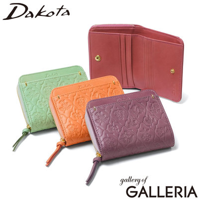 日本直邮Dakota 女士对折钱包 - 钞票夹和零钱包 - 真皮 - 时尚圆