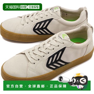 日本直邮CARIUMA CATIBA PRO 男士可持续滑板鞋复古白色橡胶底 [4