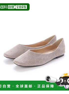 【日本直邮】Vivian Vivian Square 脚趾 V-cut babouche（灰色绒