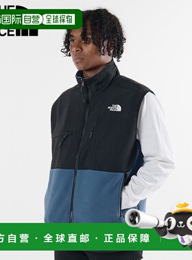 日本直邮 The North Face 男士 Denali 抓绒背心 NF0A7UR4 蓝色
