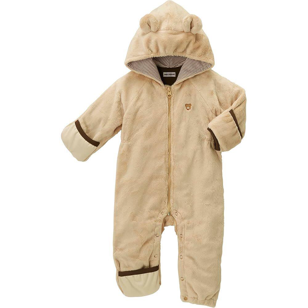 【日本直邮】MIKI HOUSE 冬季连体衣 日本制造 男女童婴儿服装 均