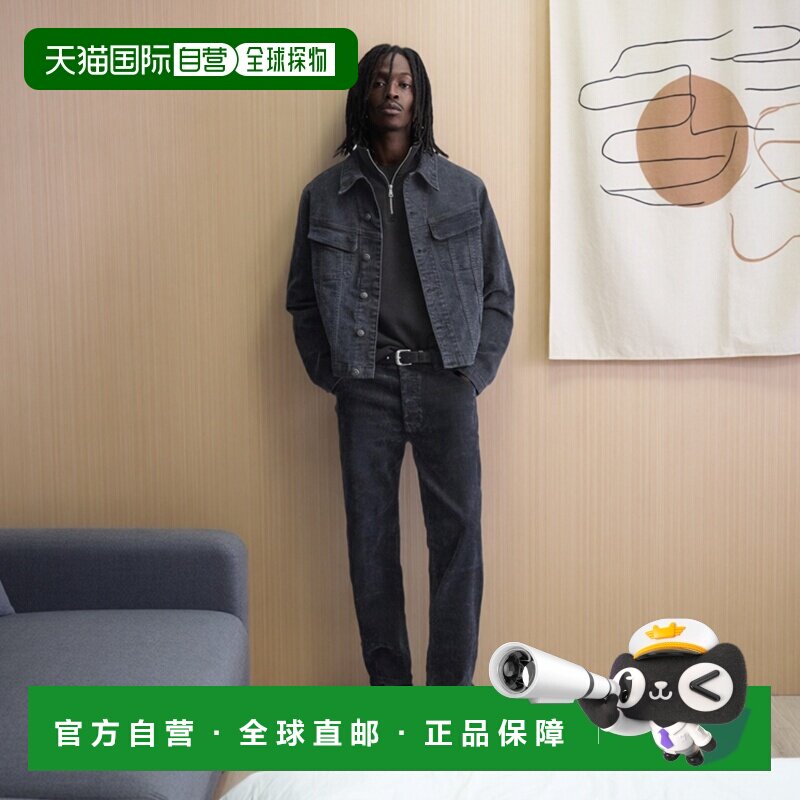 日本直邮Zara牛仔布直筒裤牛仔裤