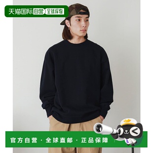 男款 罗纹边纯色宽松圆领卫衣 FW24 日本直邮beams